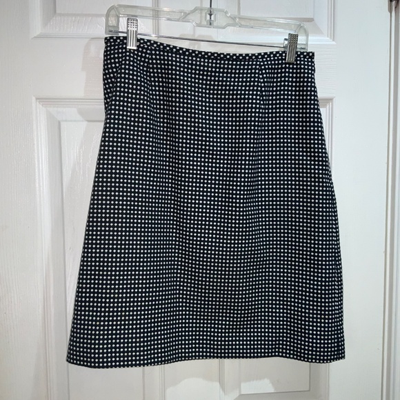 Le suit polka dot suit set Sz 8P black white short sleeve msr - Picture 8 of 11